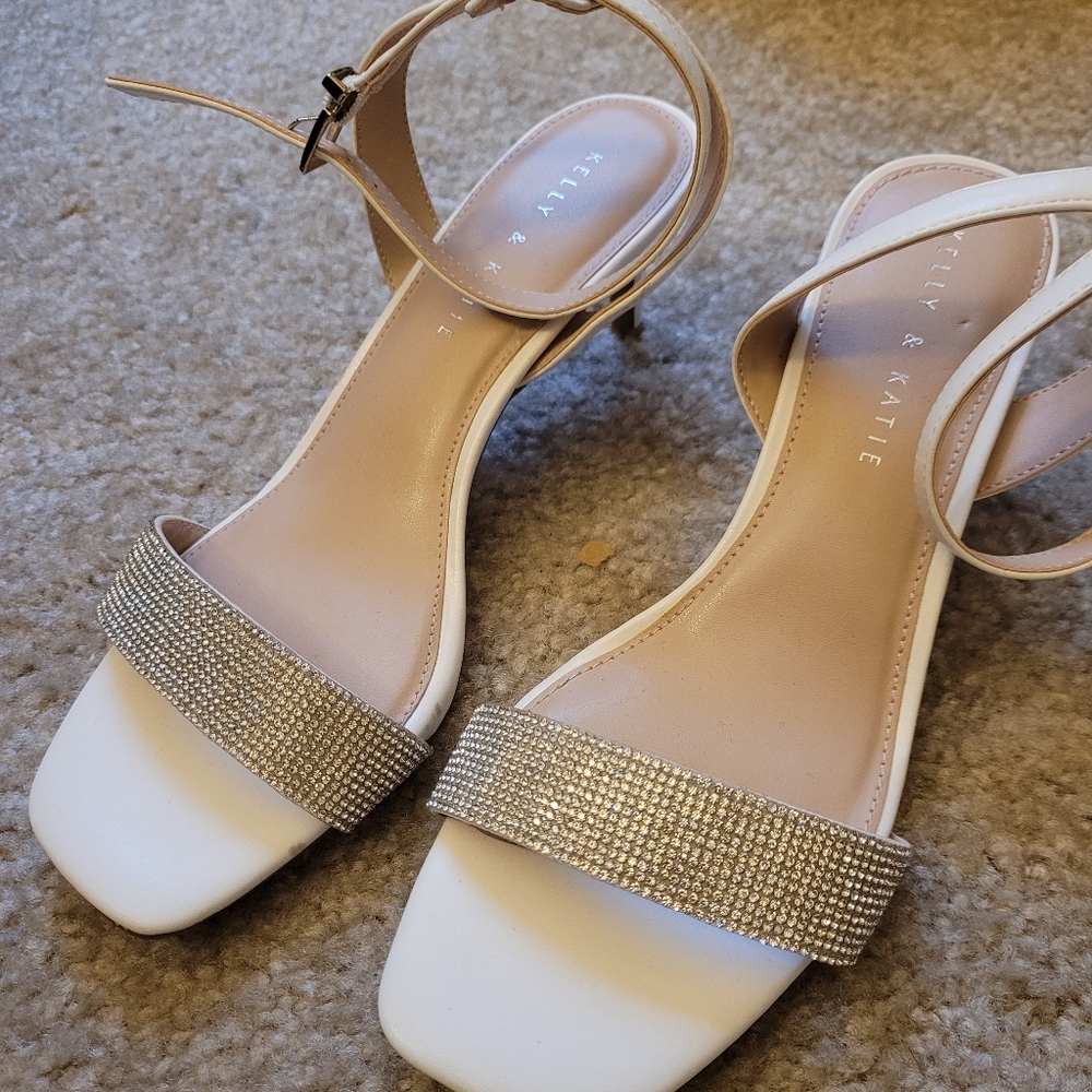 Dressy, sparkly sandals